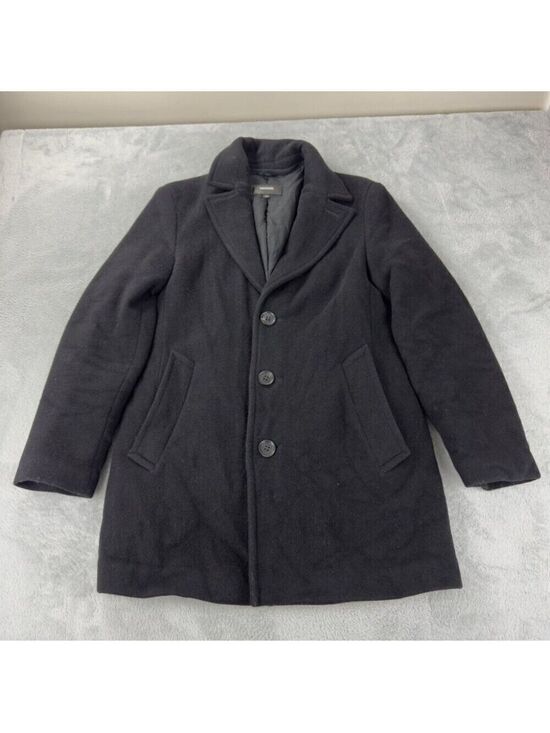 Mackage Other - Mackage Dillon Black Wool Cashmere Blend Coat Medium
